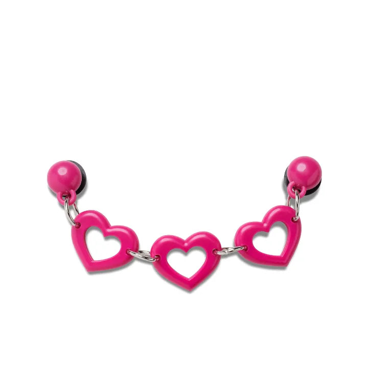 Jibbitz™ Charm 70S Heart Chain