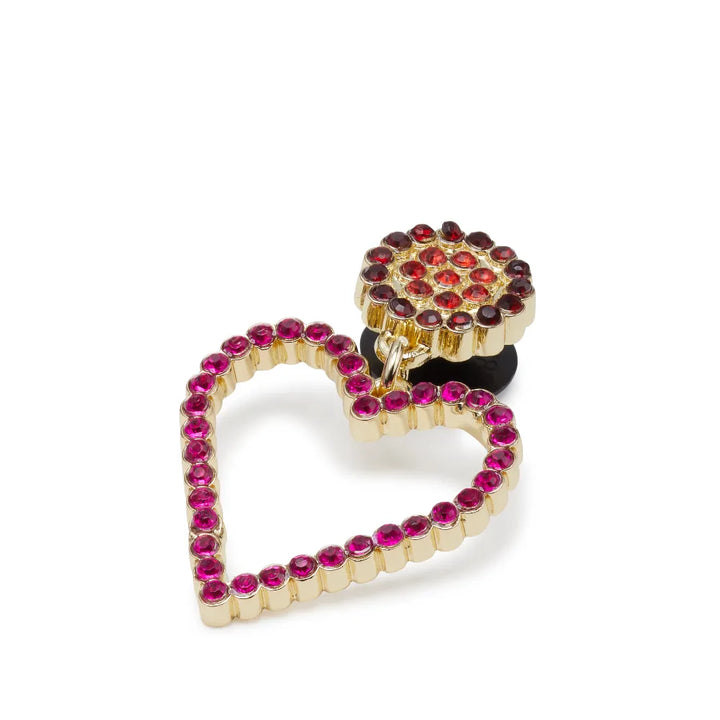 Jibbitz™ Charm Pink Beaded Heart - Crocs™ Việt Nam