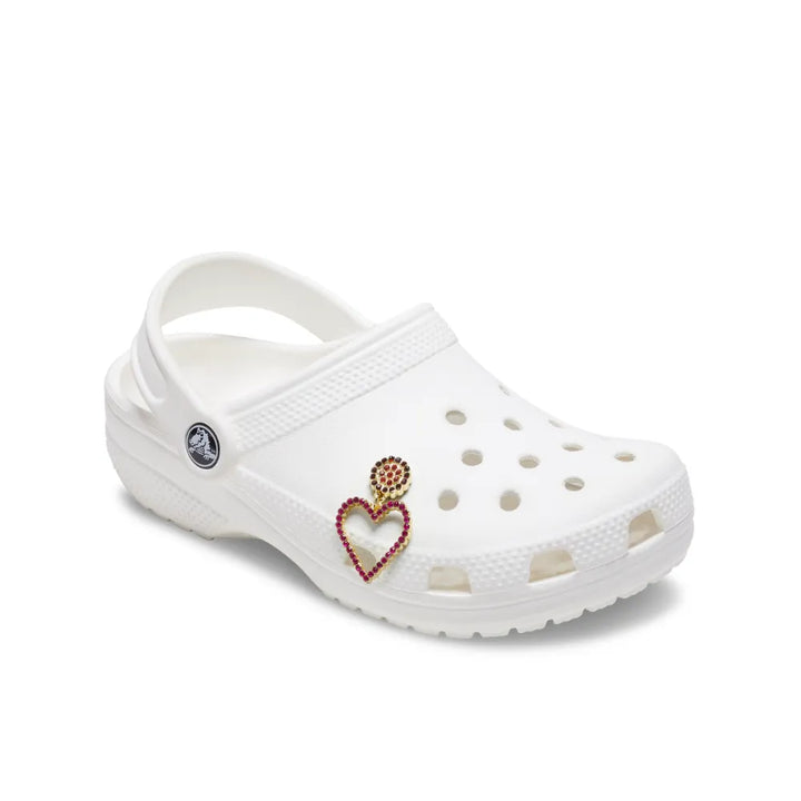 Jibbitz™ Charm Pink Beaded Heart - Crocs™ Việt Nam