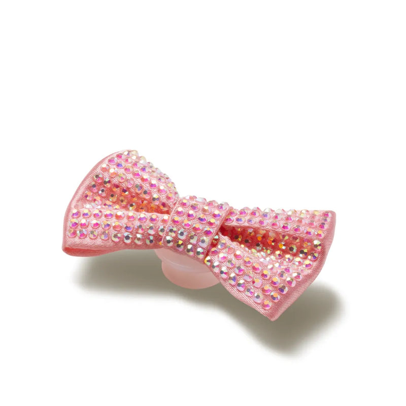 Jibbitz™ Charm Glitzy Pink Bow