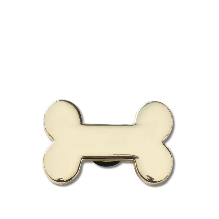 Jibbitz™ Charm Gold Dog Bone