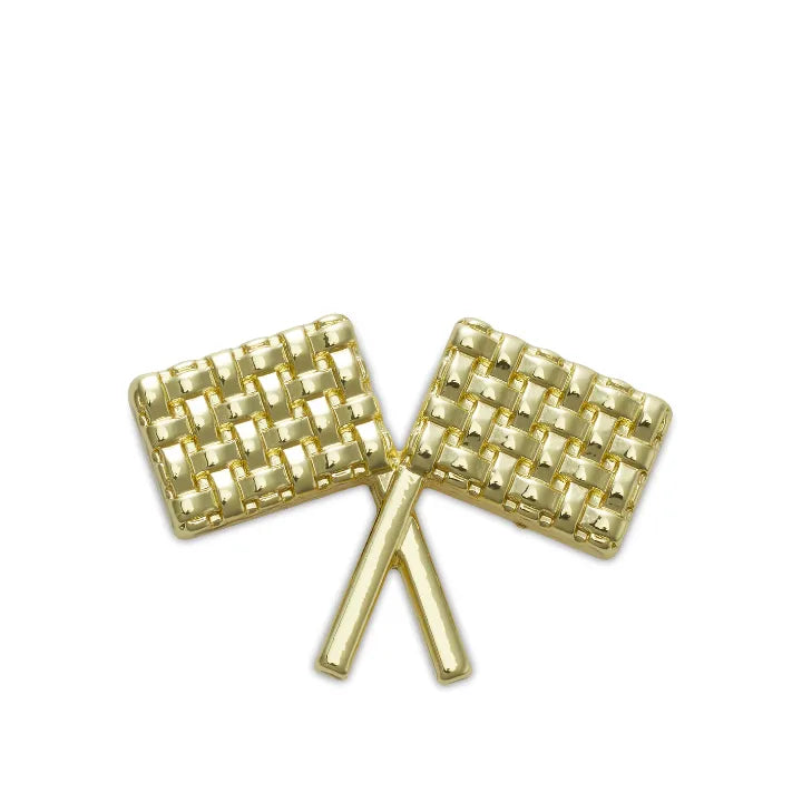 Jibbitz™ Charm Gold Kart Flags - Crocs™ Việt Nam