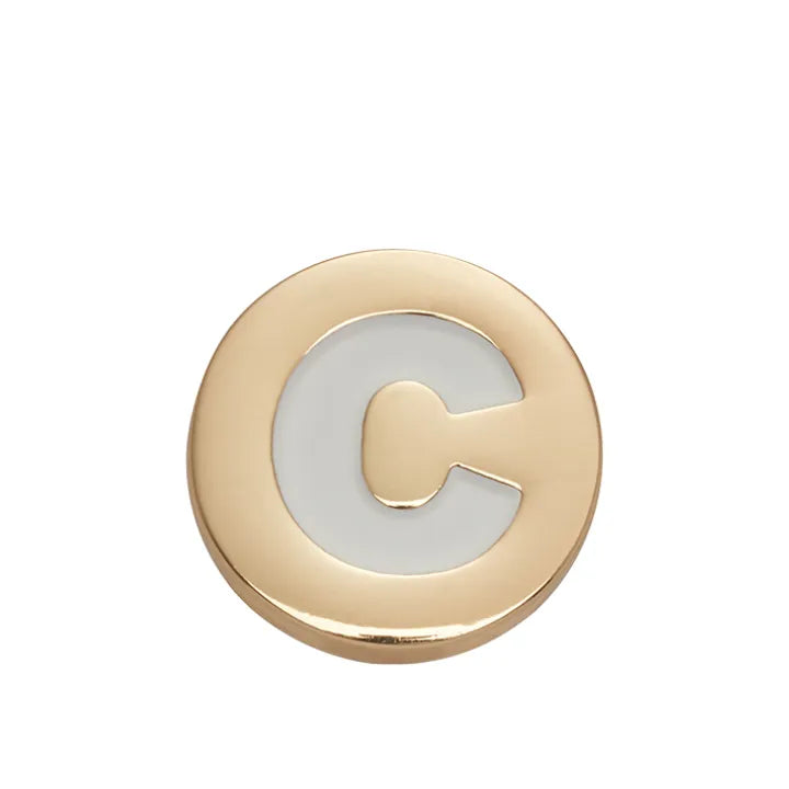 Jibbitz™ Charm Gold Letter C - Crocs™ Việt Nam