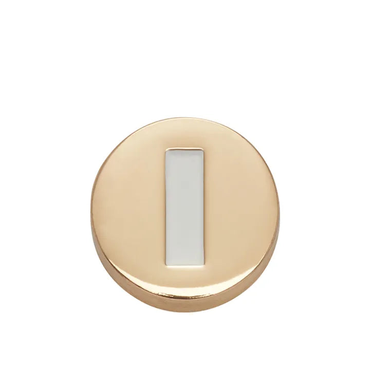 Jibbitz™ Charm Gold Letter I - Crocs™ Việt Nam