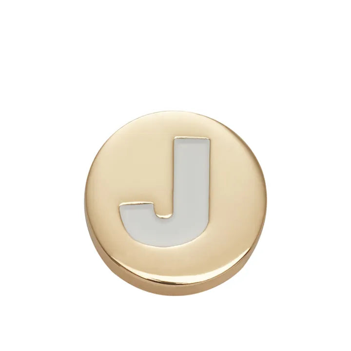 Jibbitz™ Charm Gold Letter J - Crocs™ Việt Nam