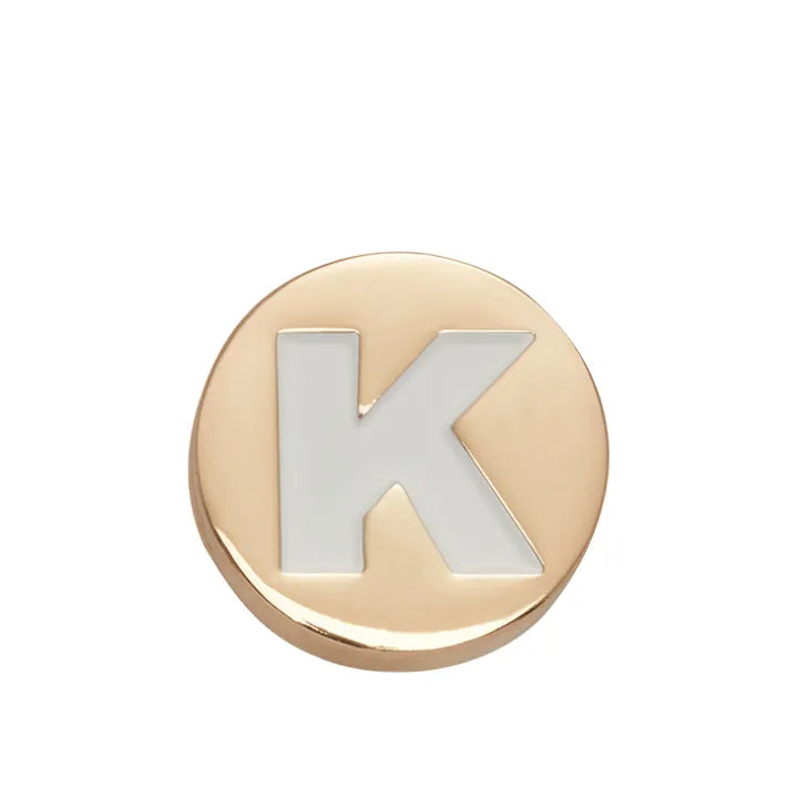 Jibbitz™ Charm Gold Letter K - Crocs™ Việt Nam