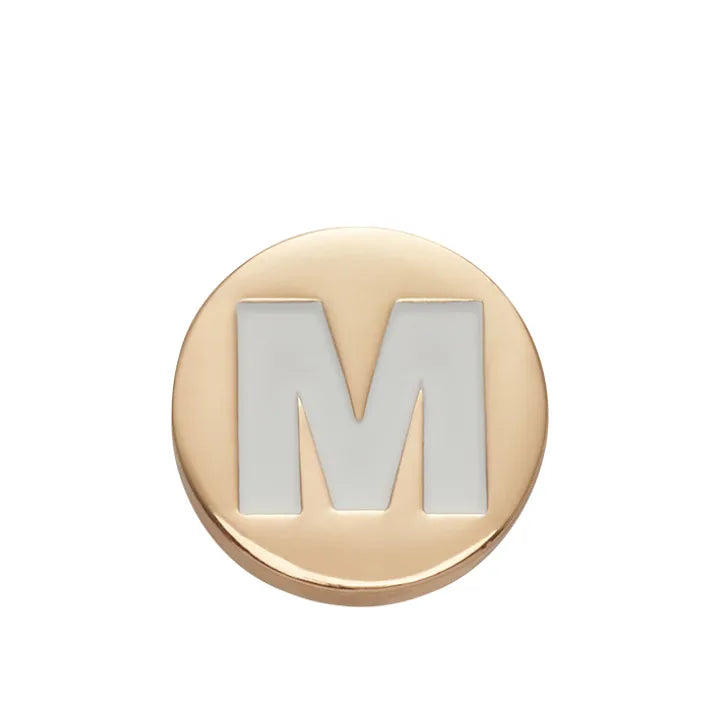Jibbitz™ Charm Gold Letter M - Crocs™ Việt Nam