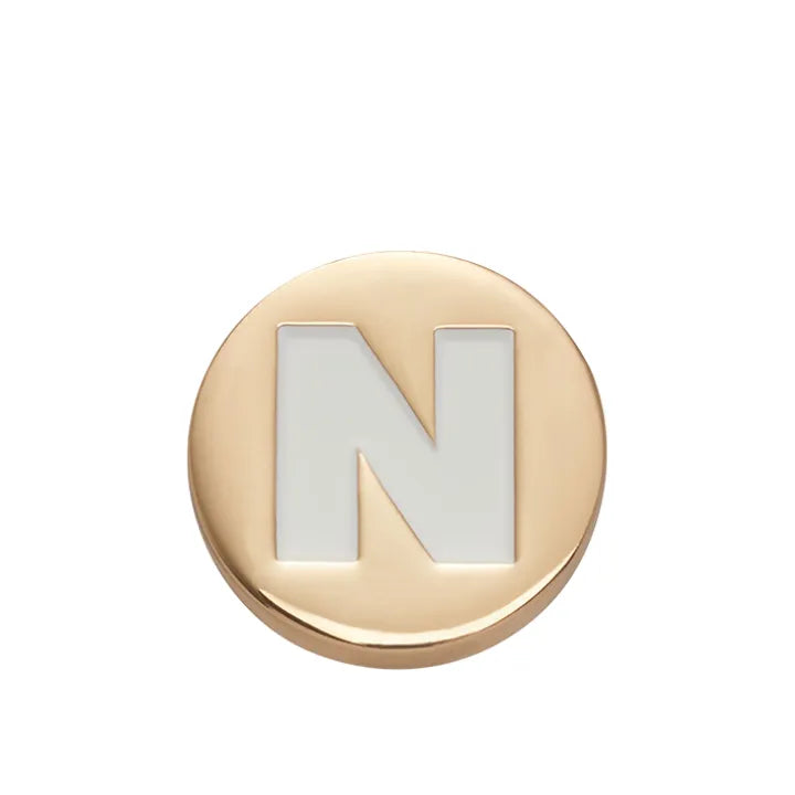Jibbitz™ Charm Gold Letter N - Crocs™ Việt Nam