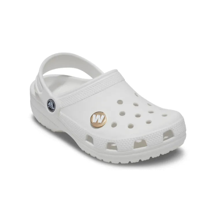 Jibbitz™ Charm Gold Letter W - Crocs™ Việt Nam