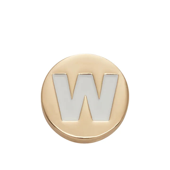 Jibbitz™ Charm Gold Letter W - Crocs™ Việt Nam