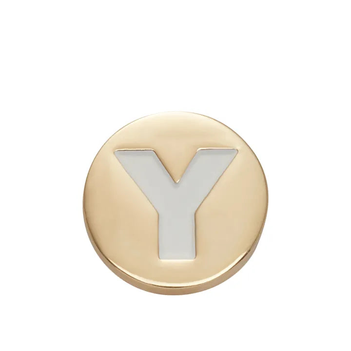 Jibbitz™ Charm Gold Letter Y - Crocs™ Việt Nam