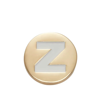 Jibbitz™ Charm Gold Letter Z