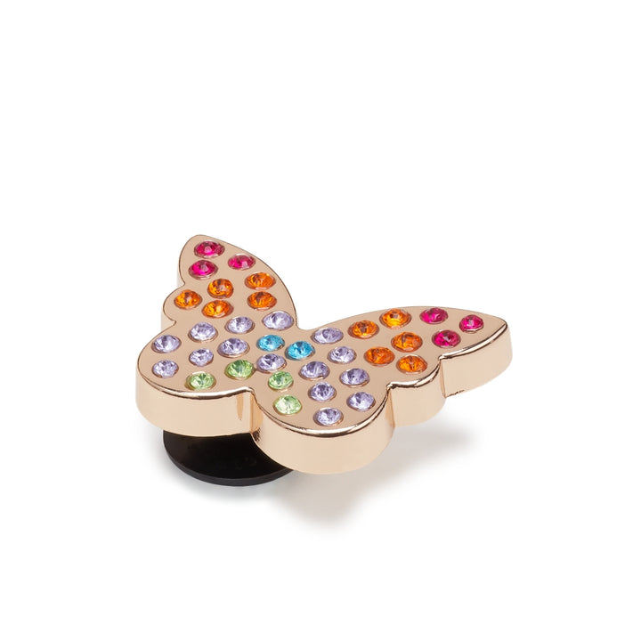 Jibbitz™ Charm Gold Rainbow Encrusted Butterfly - Crocs™ Việt Nam