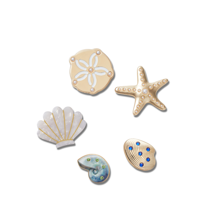 Jibbitz™ Charm Gold Seashell - Crocs™ Việt Nam