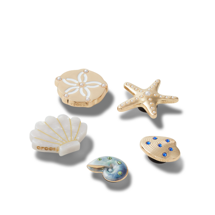 Jibbitz™ Charm Gold Seashell - Crocs™ Việt Nam