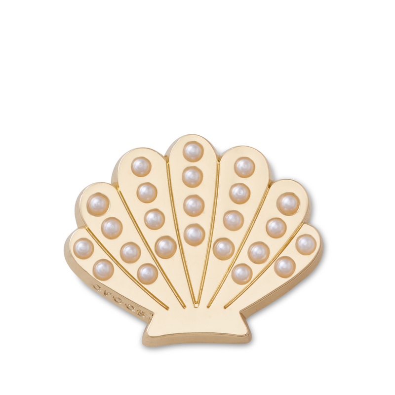 Jibbitz™ Charm Gold And Pearl Seashell