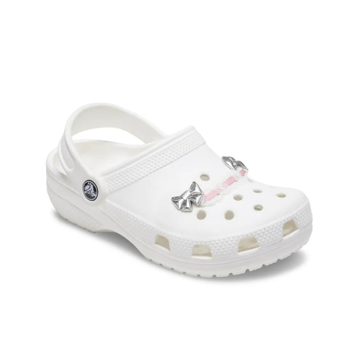 Jibbitz™ Charm Lace And Pink Ribbon Chain - Crocs™ Việt Nam