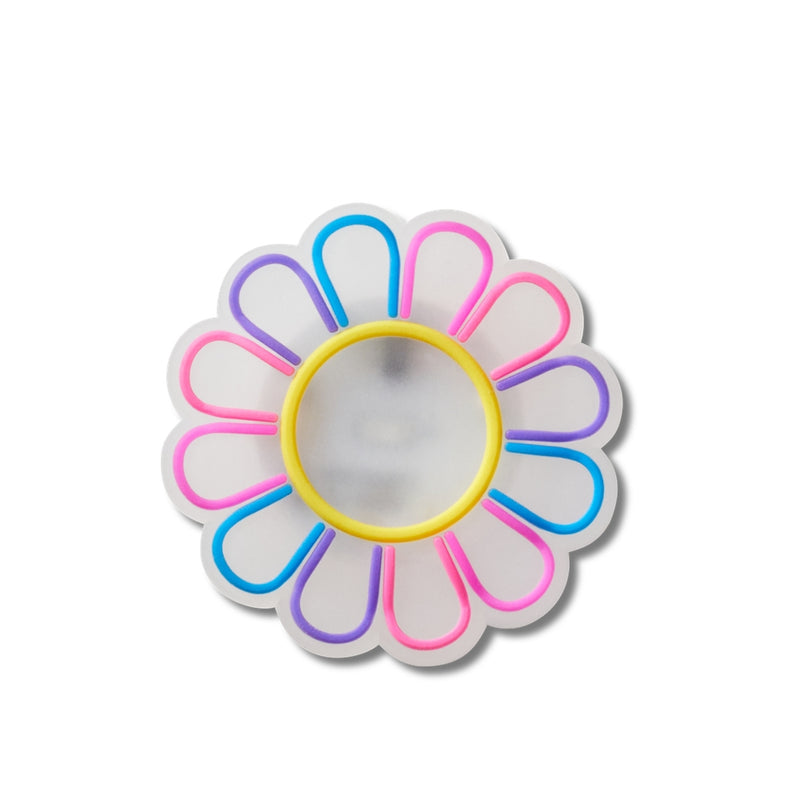Jibbitz™ Charm Lights Up Rainbow Flower