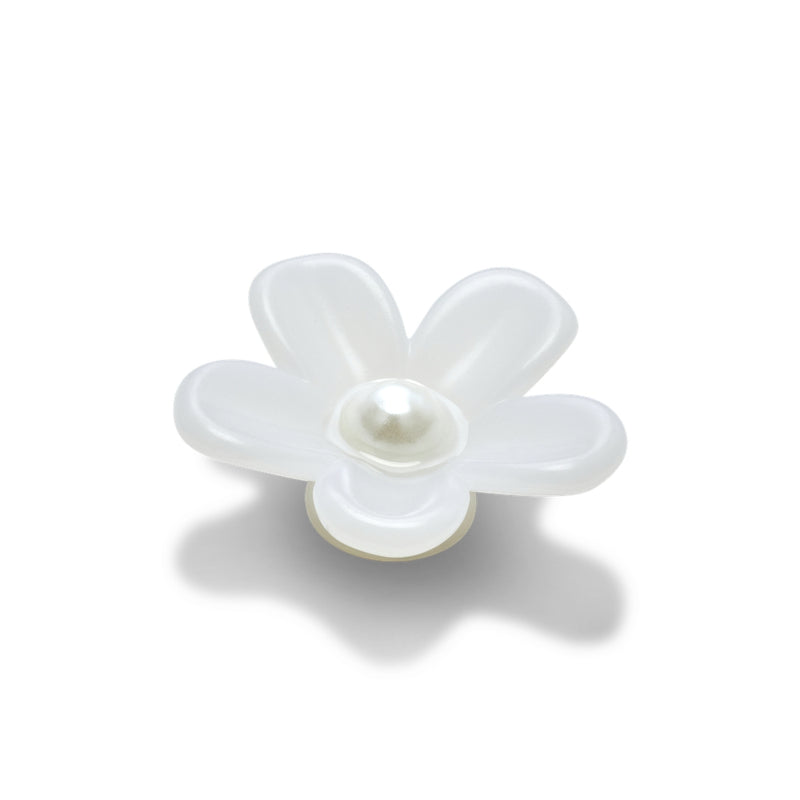 Jibbitz™ Charm Matte Pearl Flower