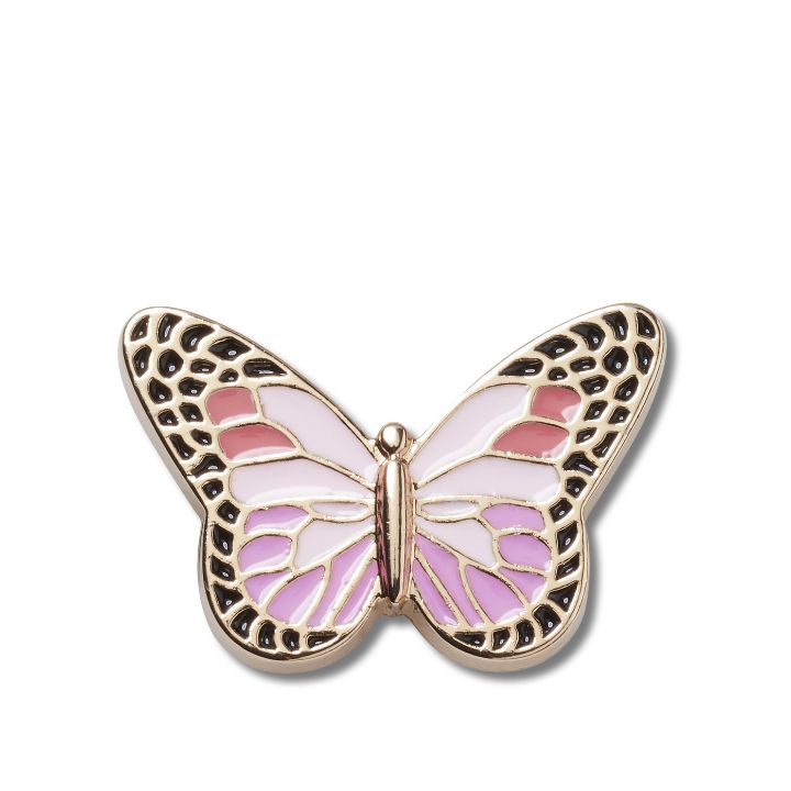 Jibbitz™ Charm Pink Elev Colorful Butterfly