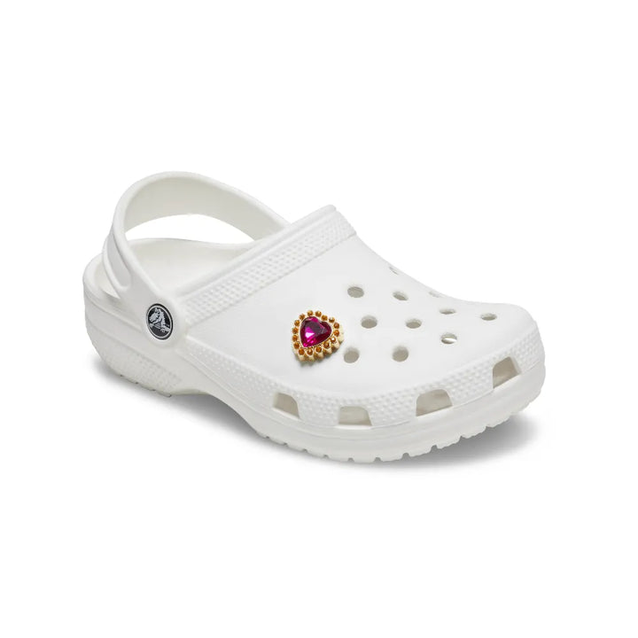 Jibbitz™ Charm Pink Studded Heart - Crocs™ Việt Nam