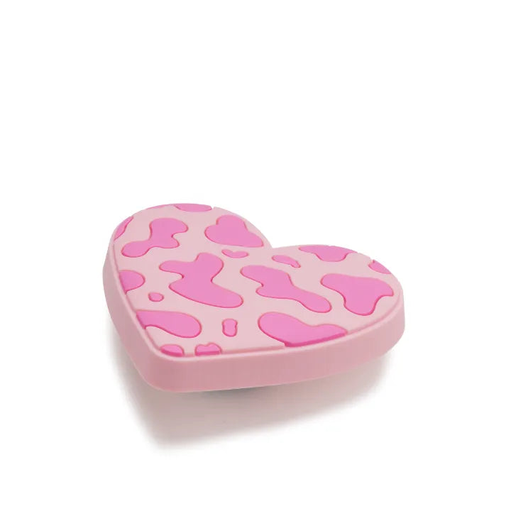 Jibbitz™ Charm Pink Tonal Print Heart Crocs™ Việt Nam