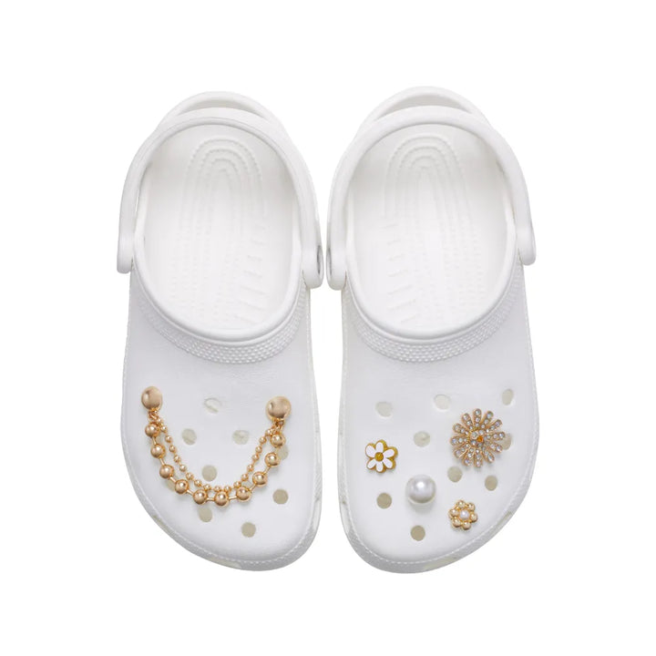 Jibbitz™ Charm Pretty in Gold - Crocs™ Việt Nam