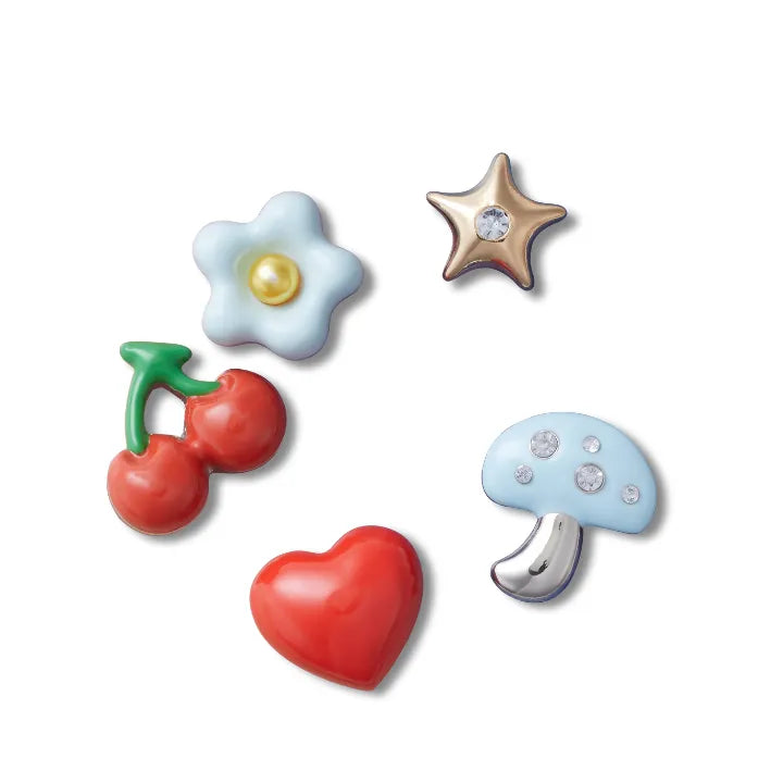 Jibbitz™ Charm Puffy Metals