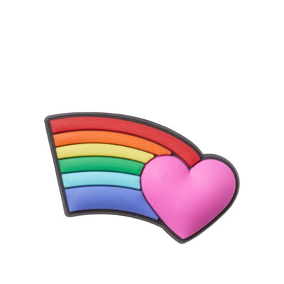 Jibbitz™ Charm Rainbow With Heart