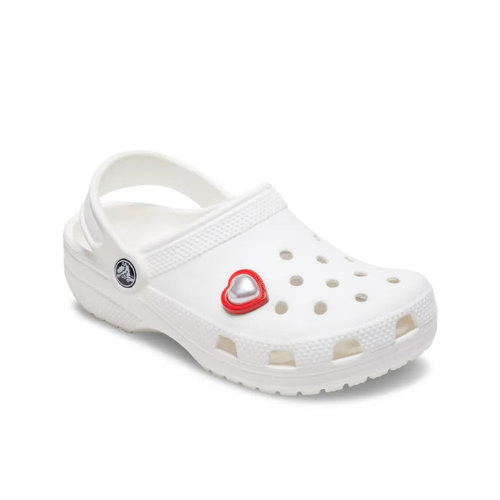 Jibbitz™ Charm Red And Pearl Heart - Crocs™ Việt Nam