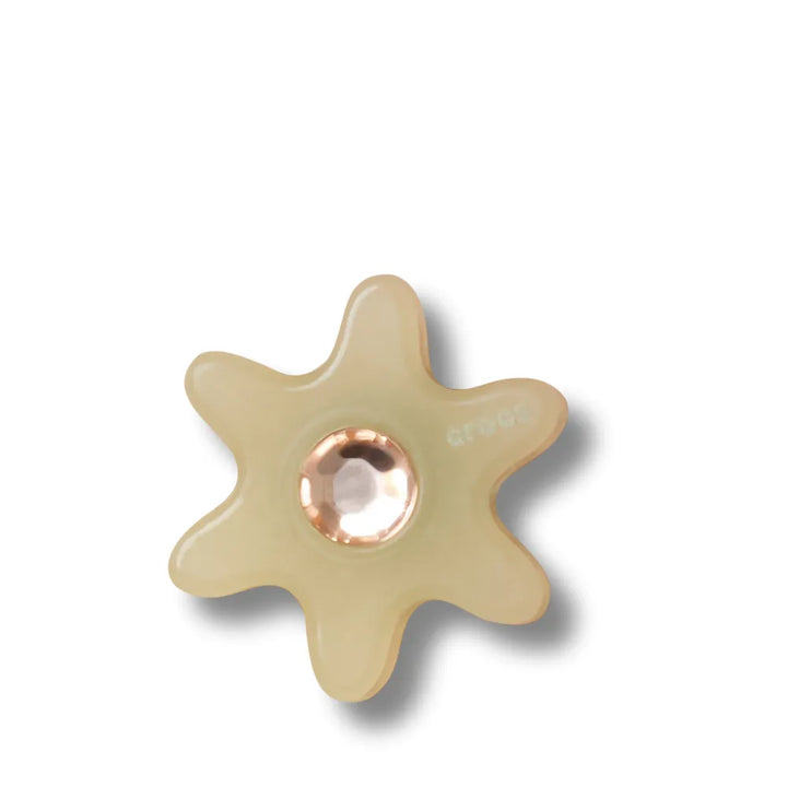 Jibbitz™ Charm Tan Acrylic Flower With Gem - Crocs™ Việt Nam