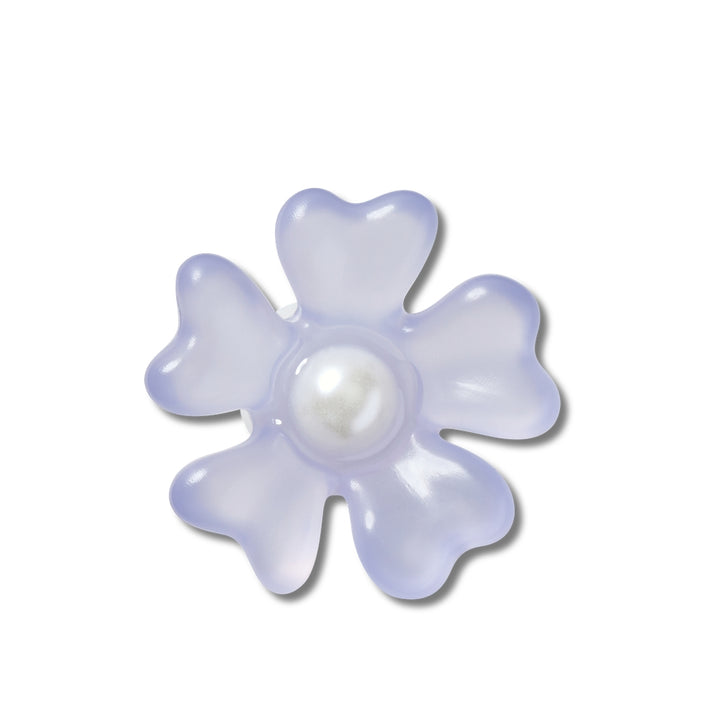 Jibbitz™ Charm Tiny Gray Matte Pearl Flower - Crocs™ Việt Nam