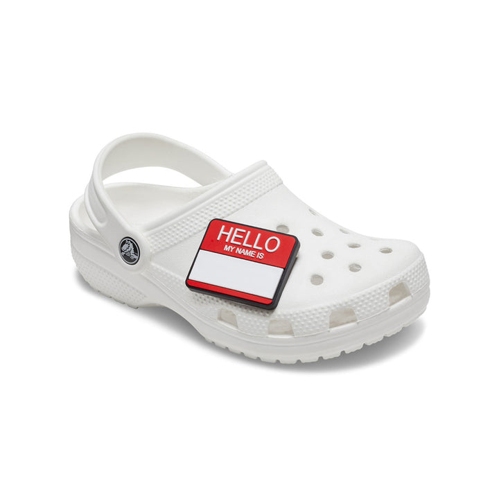 Jibbitz™ Charms Hello My Name - Crocs™ Việt Nam