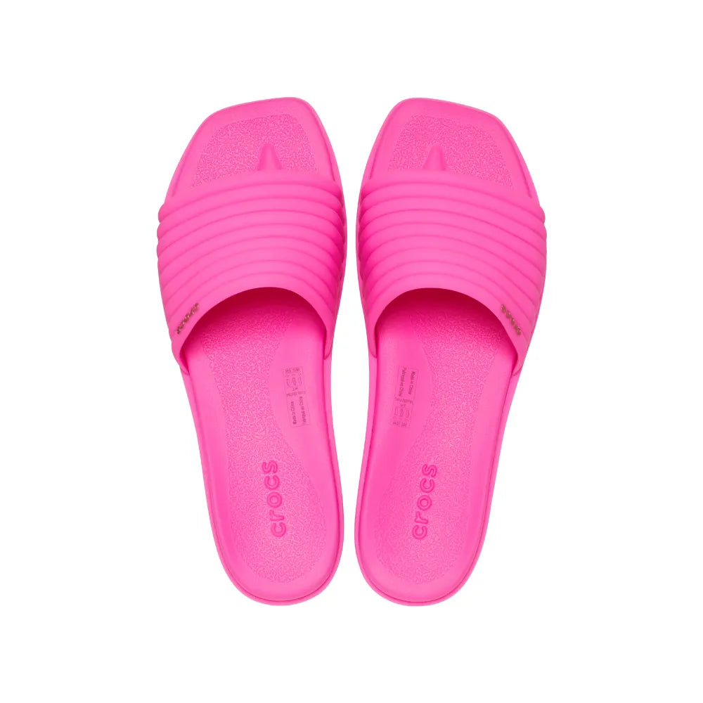 Women's Cream Crocs Miami Slides – Crocs™ Việt Nam
