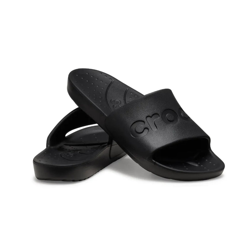 Dép quai ngang Unisex Crocs Slide - Black