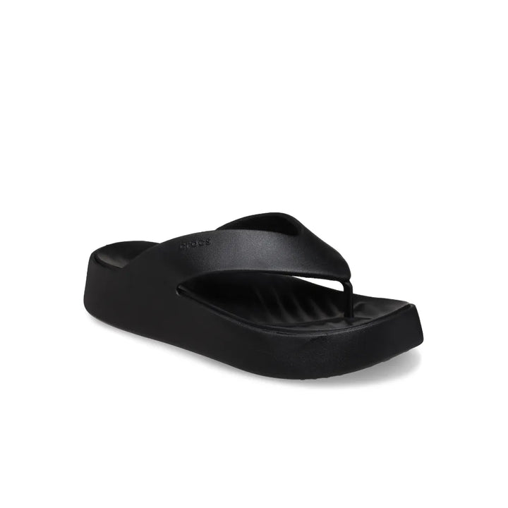 Dép Xỏ Ngón Nữ Crocs Getaway Platform - Black - Crocs™ Việt Nam
