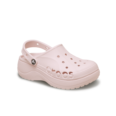 Giày Clog Nữ Crocs Baya Platform - Barely Pink