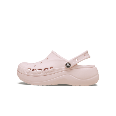 Giày Clog Nữ Crocs Baya Platform - Barely Pink