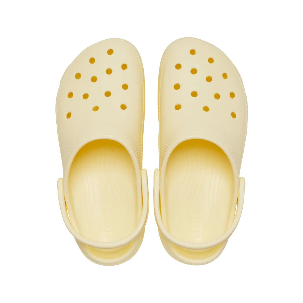 Giày Clog Nữ Crocs Platform Classic - Buttercream