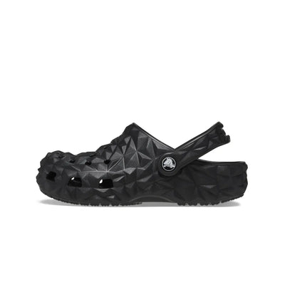 Giày Clog Trẻ Em Crocs Classic Geometric - Black