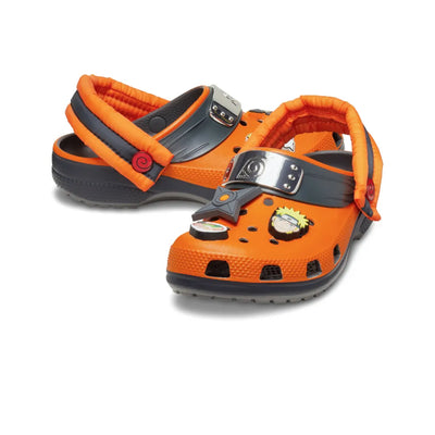 Giày Clog Trẻ Em Crocs Classic Naruto - Graphite