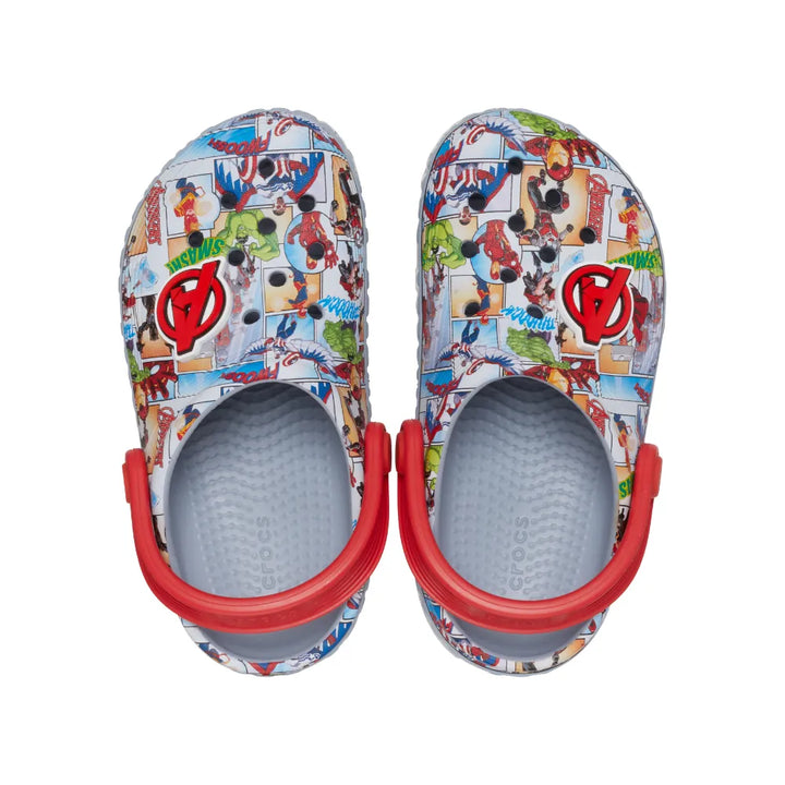 Giày Clog Trẻ Em Crocs Toddler Off Court Avengers - Blue Grey - Crocs™ Việt Nam