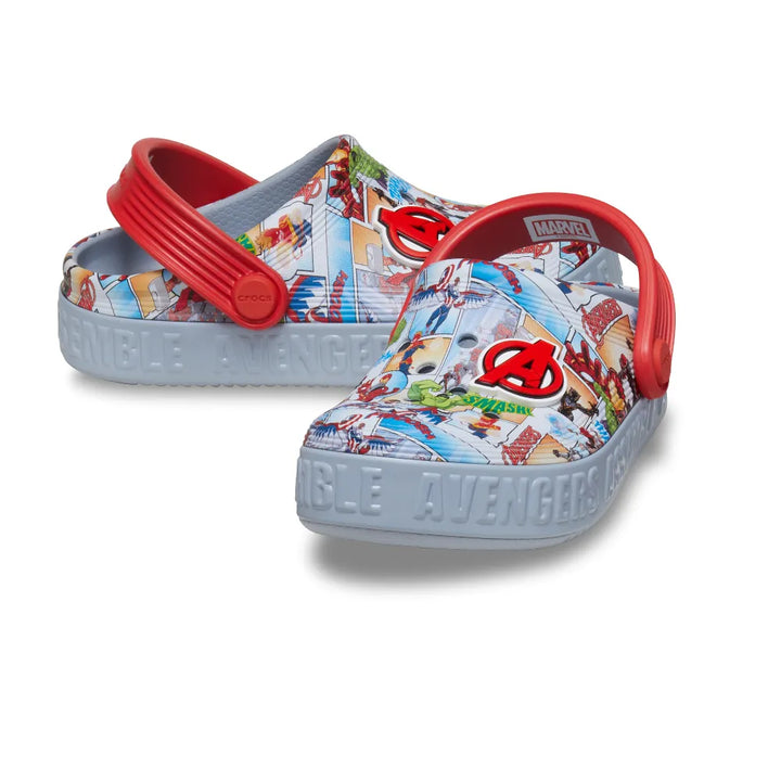 Giày Clog Trẻ Em Crocs Toddler Off Court Avengers - Blue Grey - Crocs™ Việt Nam