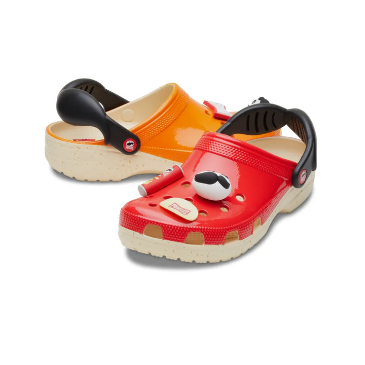 Giày Clog Unisex Crocs Classic Pringles - Red/Orange - Crocs™ Việt Nam