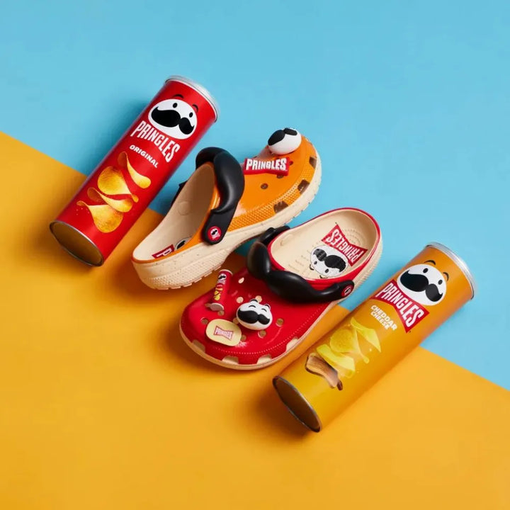 Giày Clog Unisex Crocs Classic Pringles - Red/Orange - Crocs™ Việt Nam