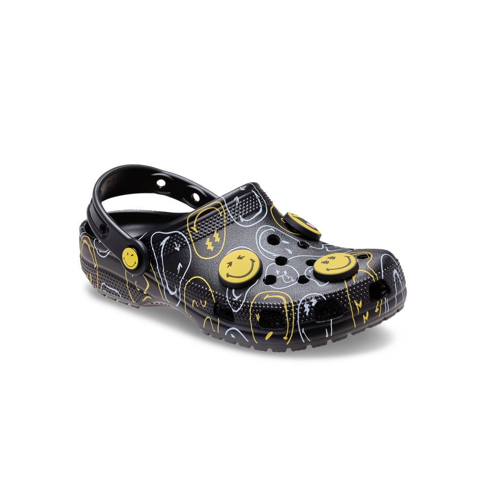 Giày Clog Unisex Crocs Classic Smiley