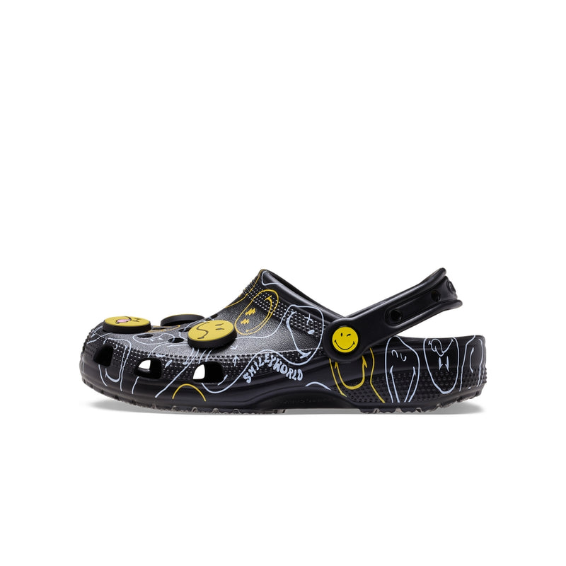 Unisex Crocs Classic Smiley Clog