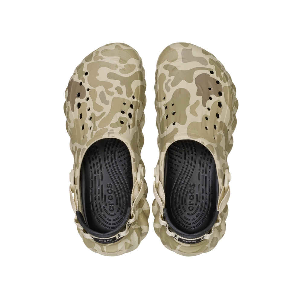 Giày Clog Unisex Crocs Echo Duck Camo - Bone
