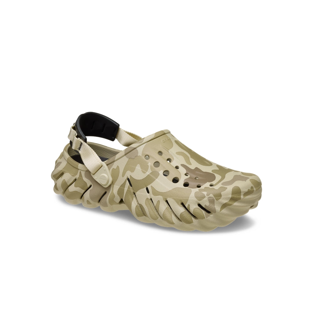 Giày Clog Unisex Crocs Echo Duck Camo - Bone