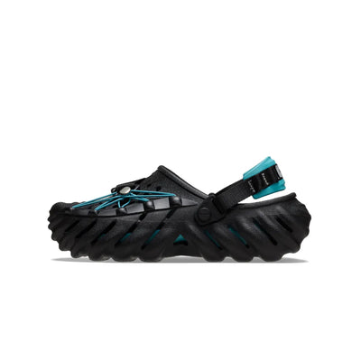 Giày Clog Unisex Crocs Echo Reflective Laces - Black